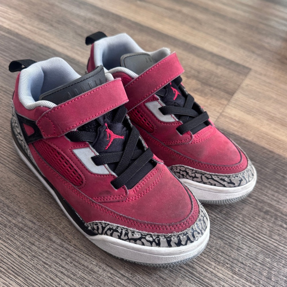 Pre-owned Kid's Nike Jordan Spizike Low Toro Sneakers Youth US 1.5 Red